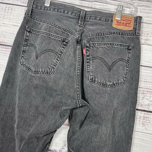 Levi's 501 Original Fit Jeans Women's Size 29x32 (29x31) Button-Fly Raw Hem - Picture 6 of 14